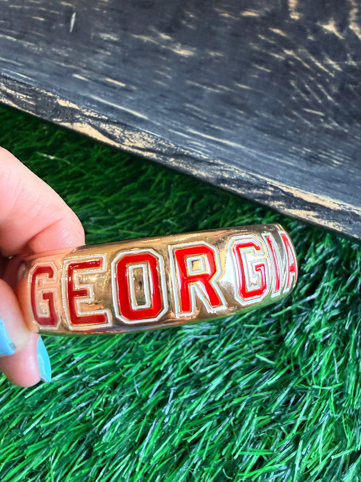 Georgia Bulldog bangle licensed