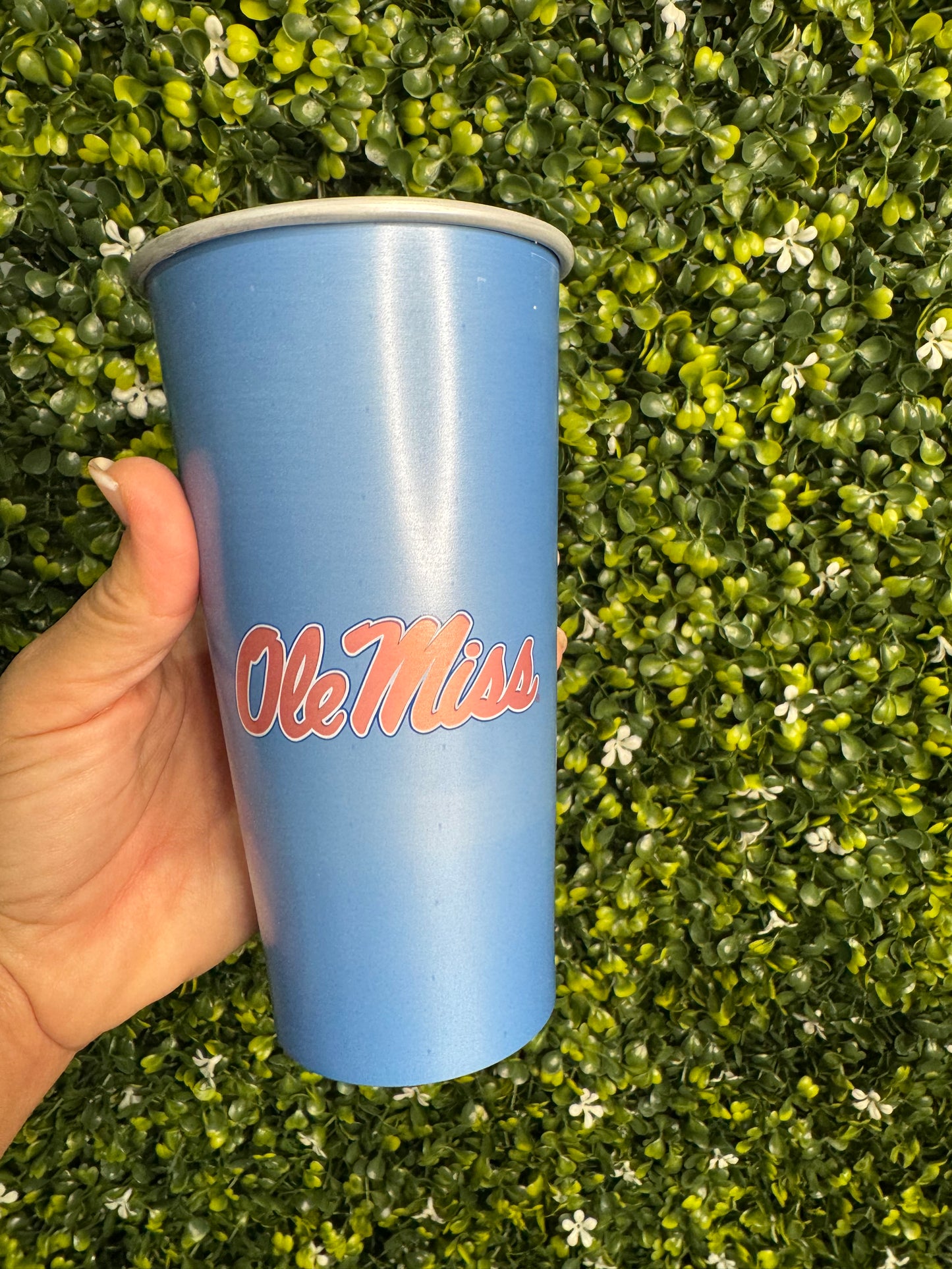 University of Mississippi color changing cup