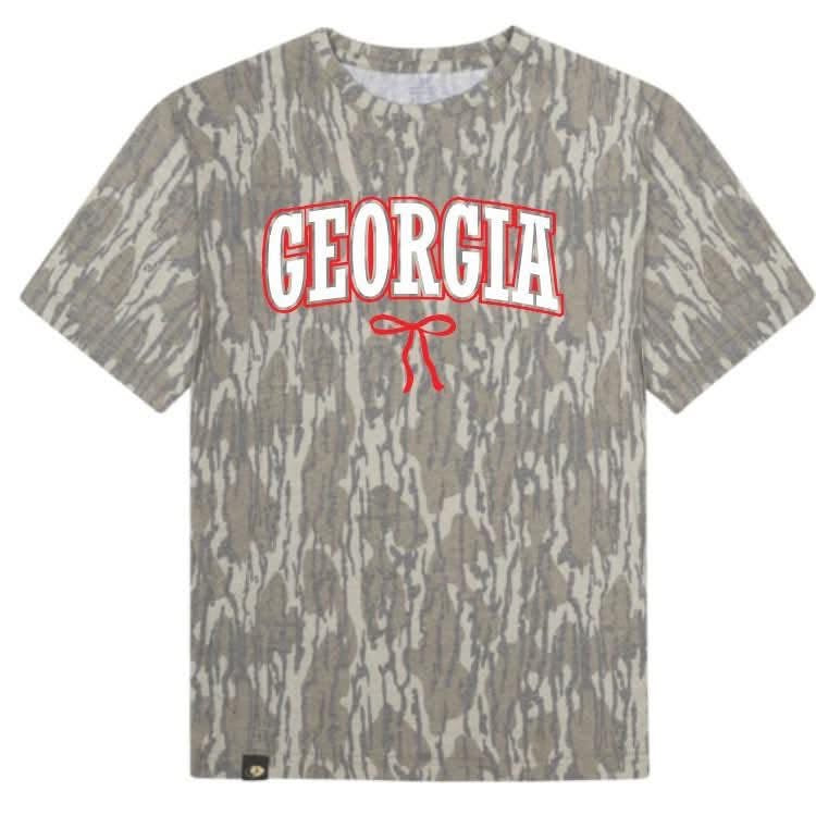 Vintage Mossy oak ( officially licensed ) Georgia bow tee. Pre order!