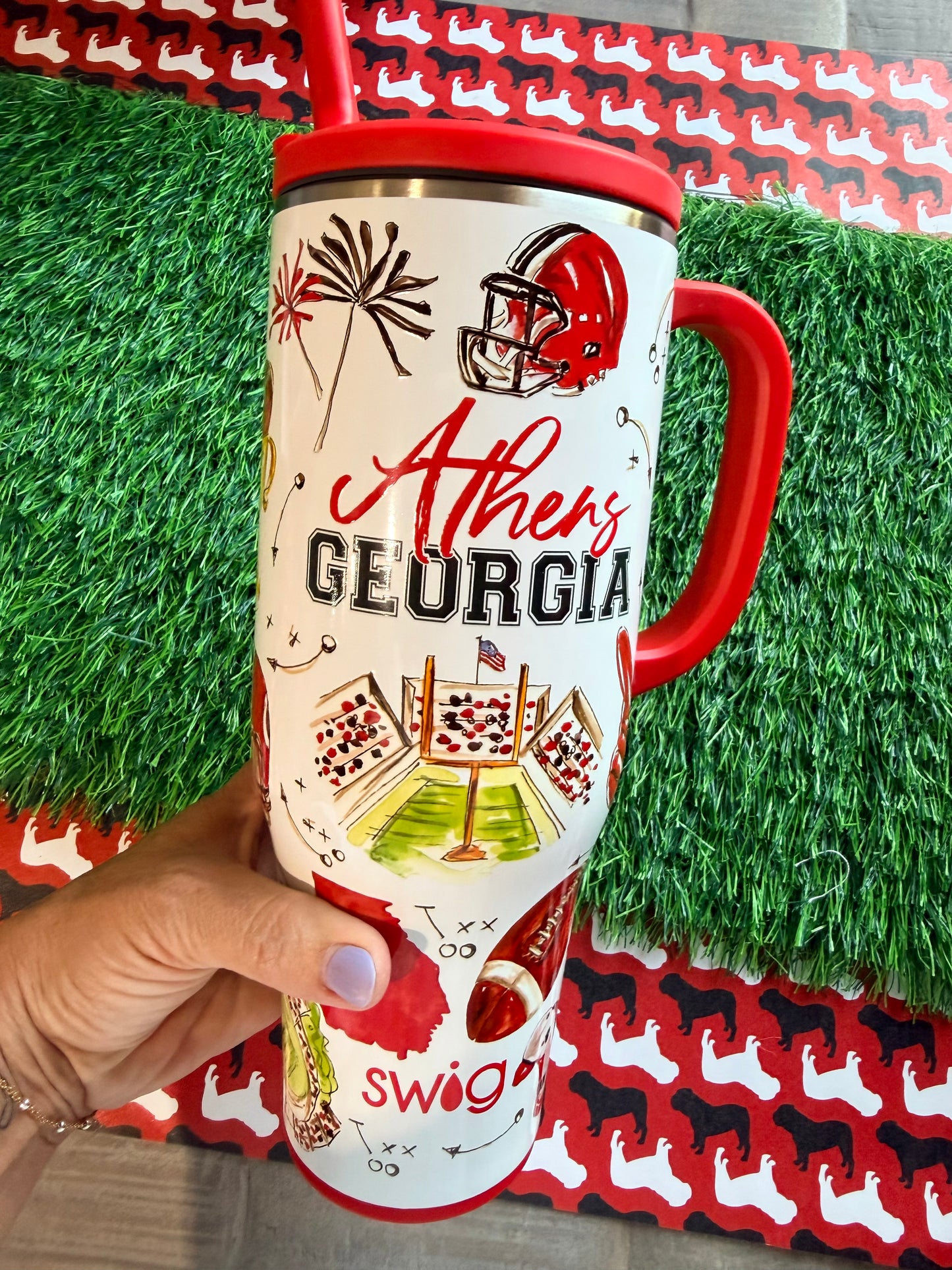 Swig mega mug Athens 40 OZ