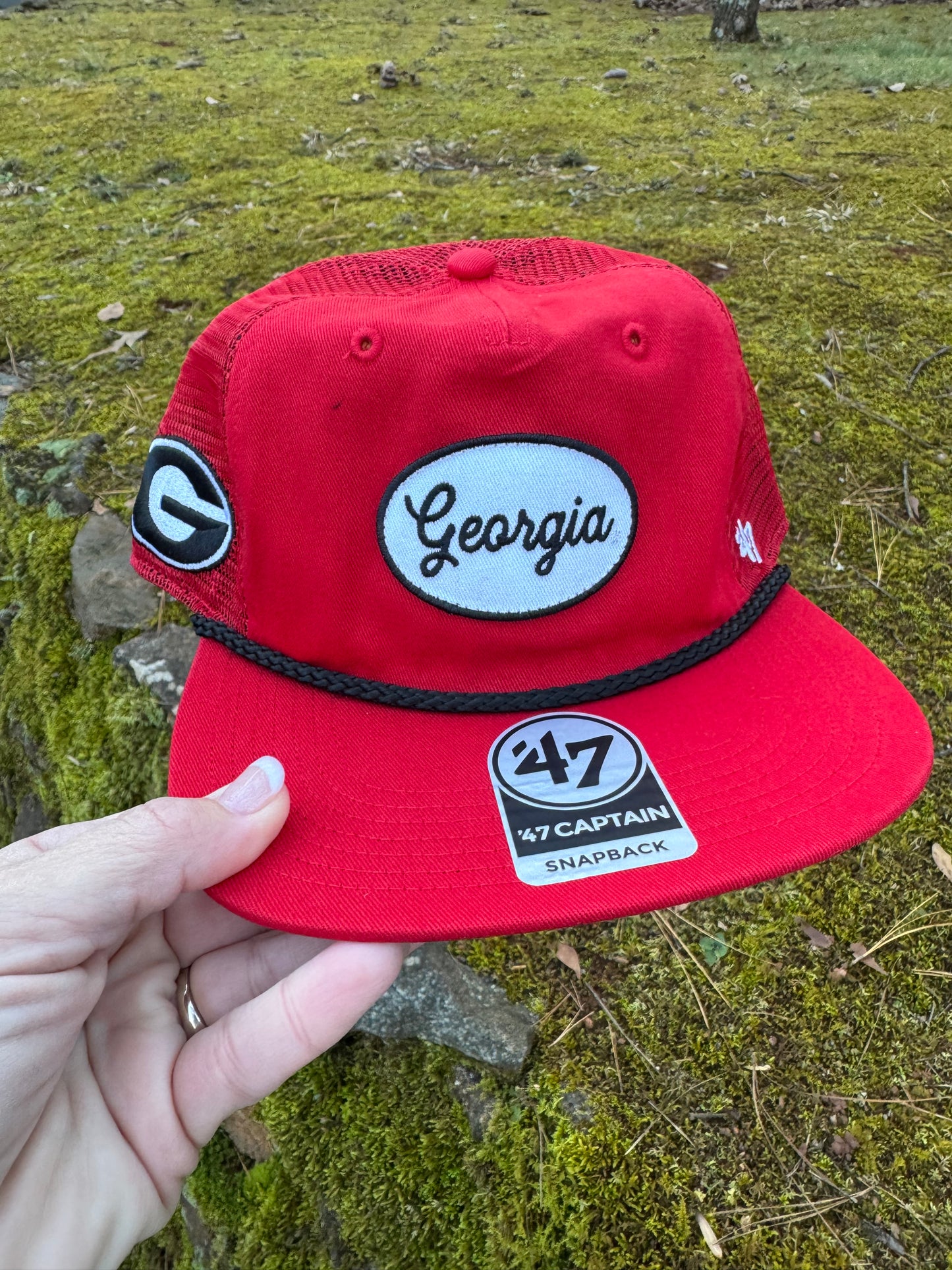 Georgia licensed hat rope style