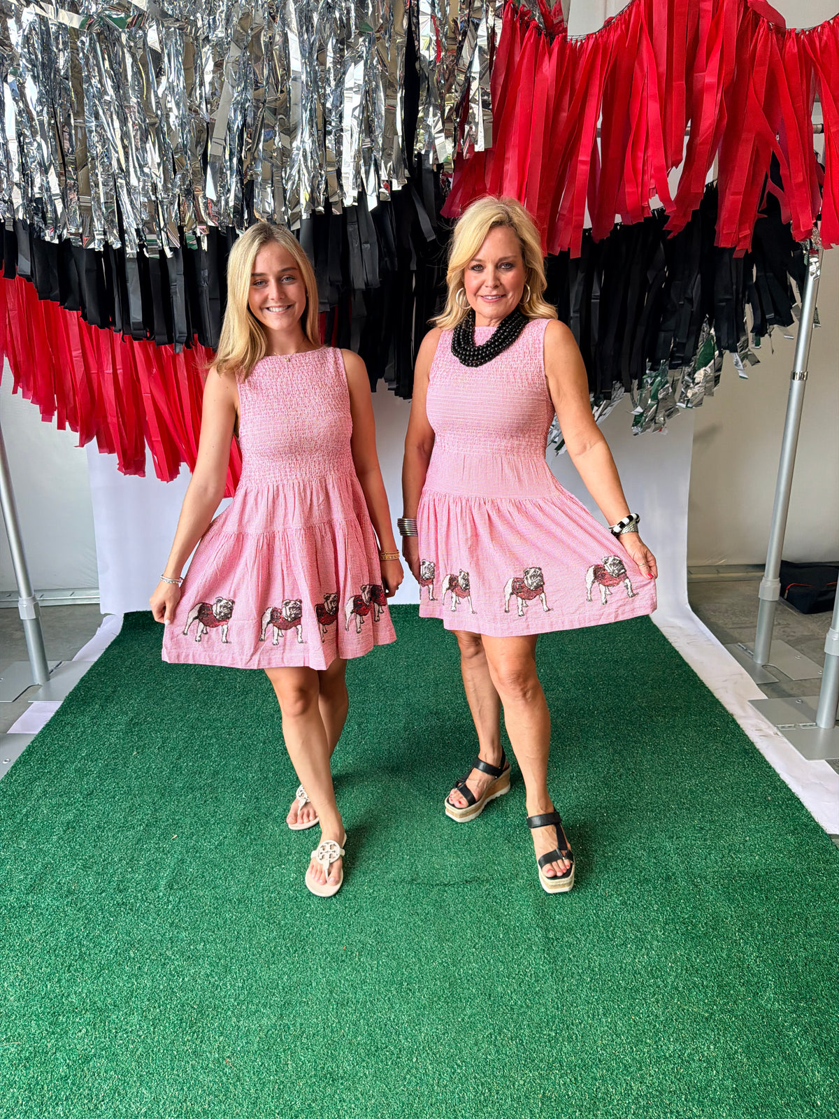 Seersucker dress Georgia licensed up to plus size