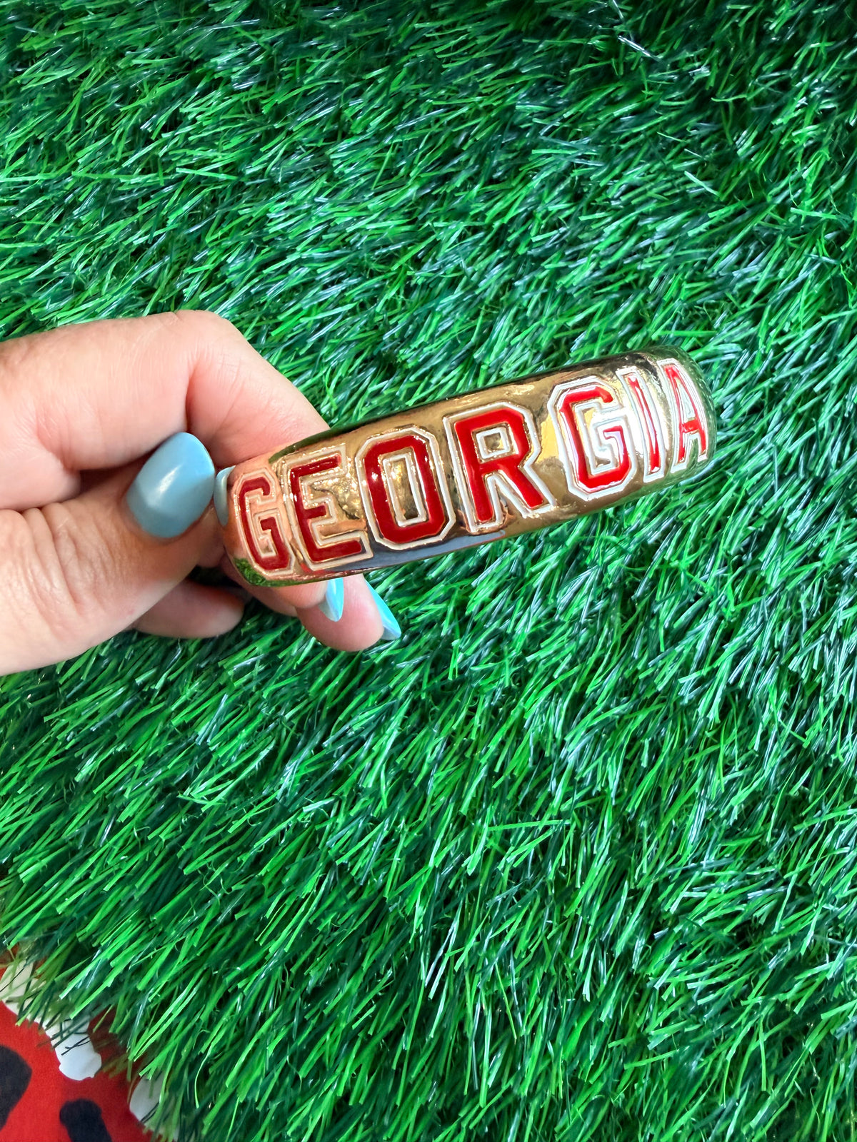Georgia Bulldog bangle licensed