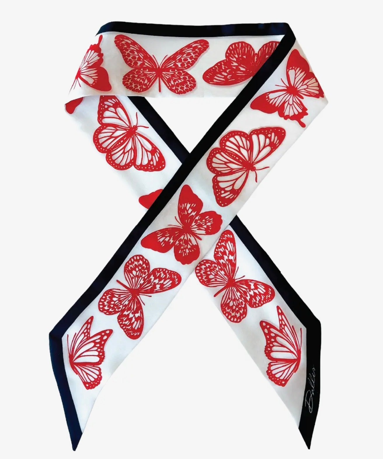Red and black Twilly butterfly