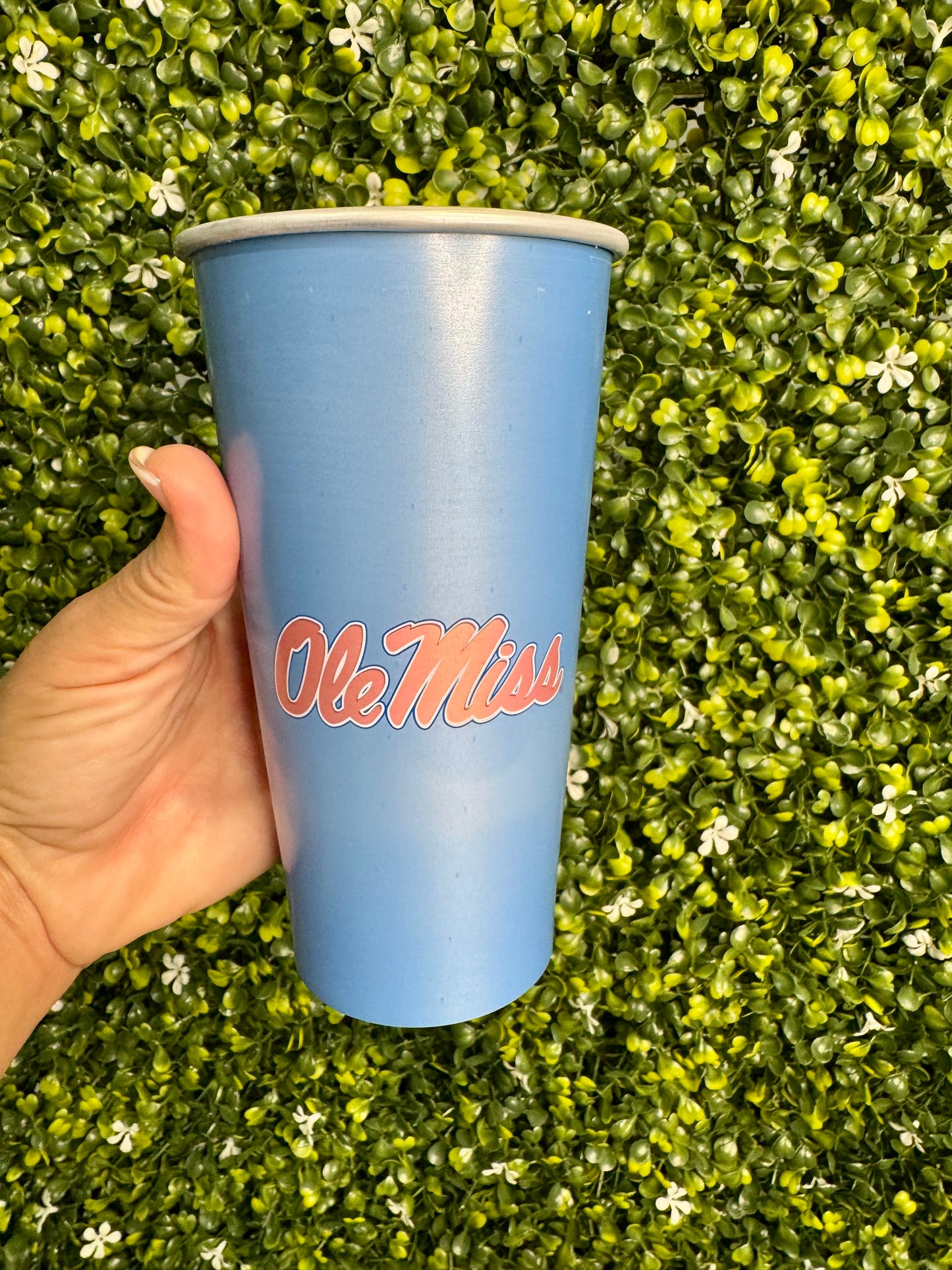 University of Mississippi color changing cup