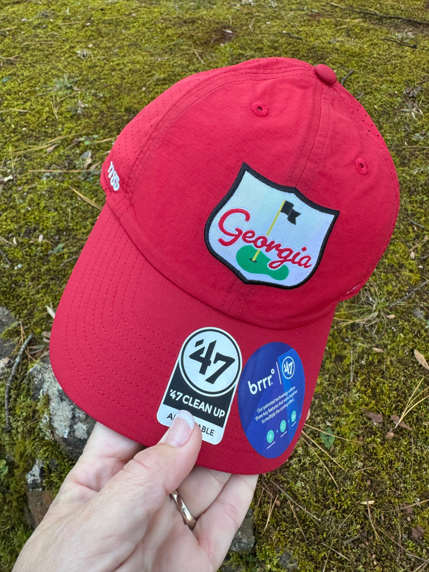 Golf style georgia hat licensed