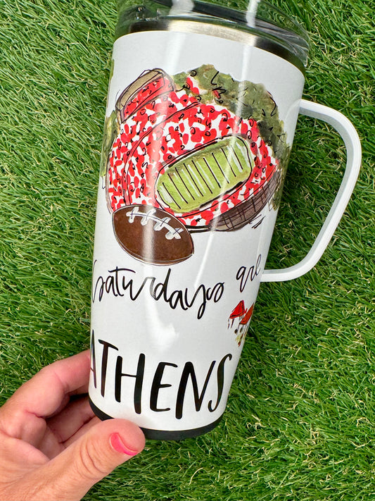 Athens swig 22 oz travel mug