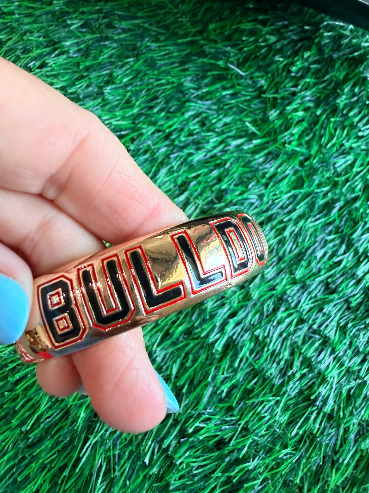 Georgia Bulldog bangle licensed