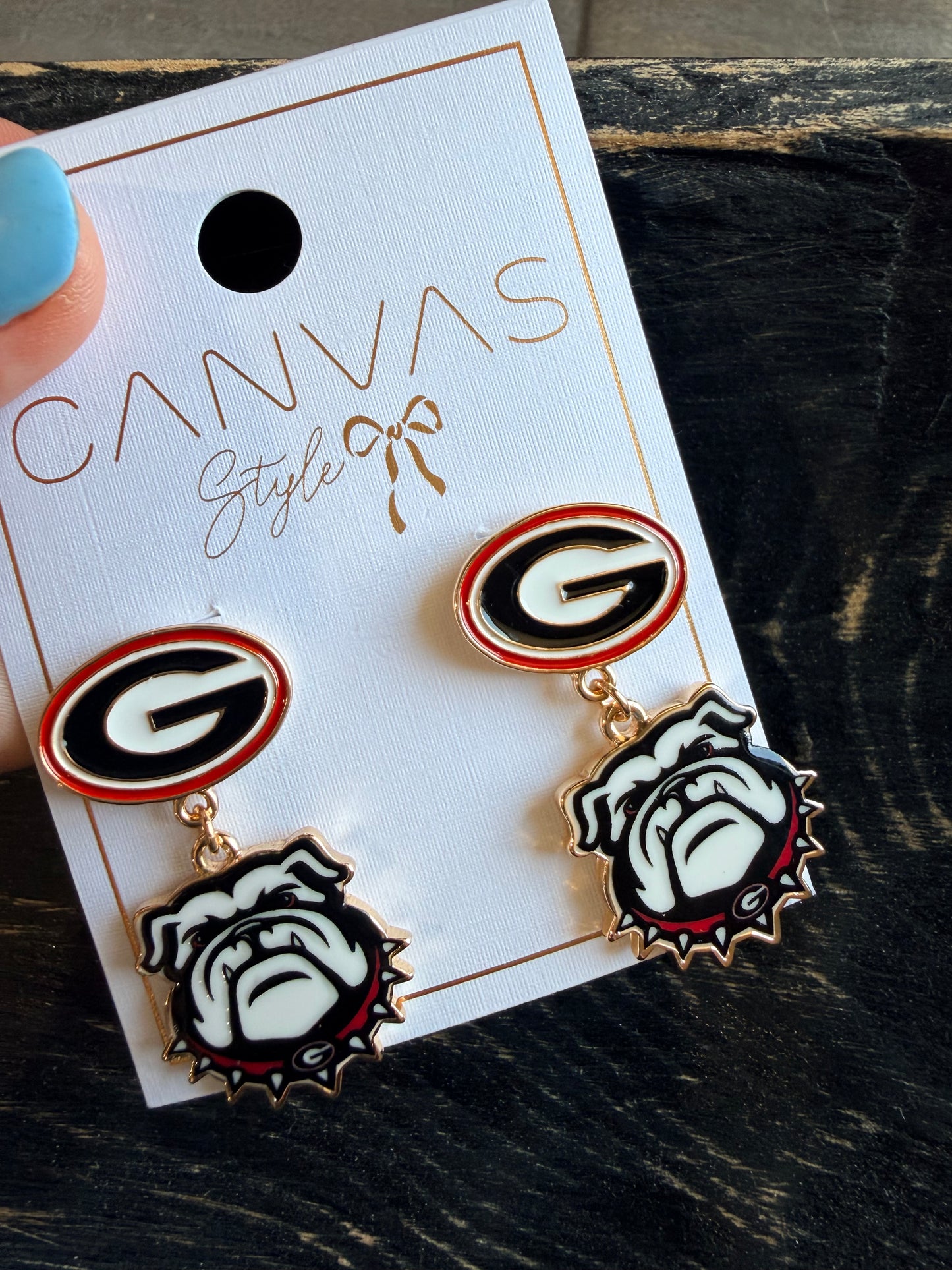 Licensed earrings UGA