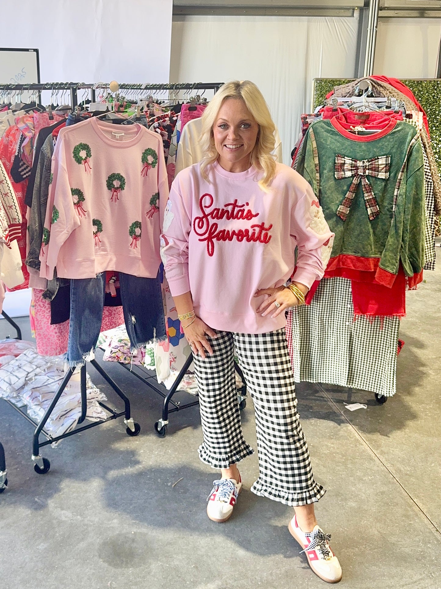 Santa’s favorite sweatshirt sequin