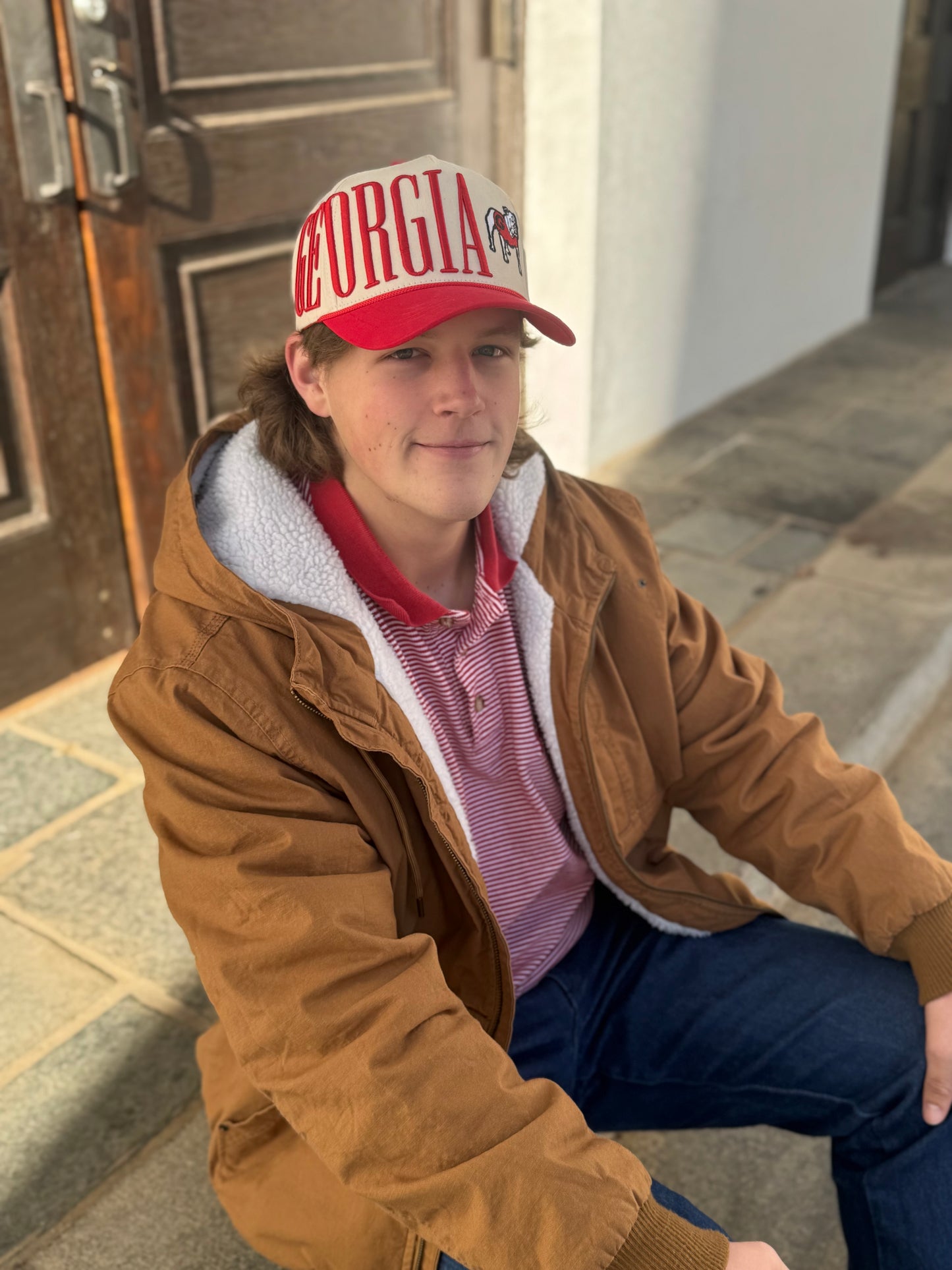 Canvas trucker hat licensed