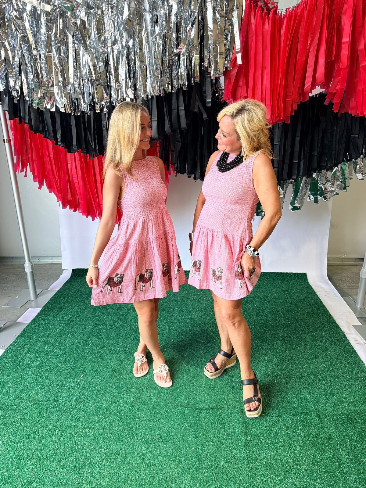 Seersucker dress Georgia licensed up to plus size