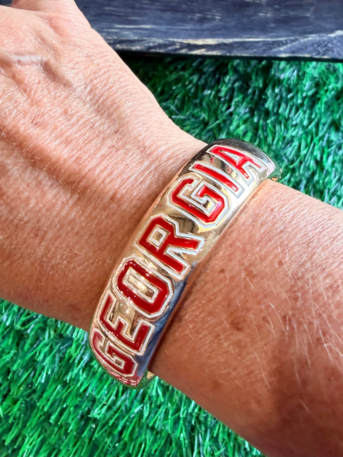 Georgia Bulldog bangle licensed