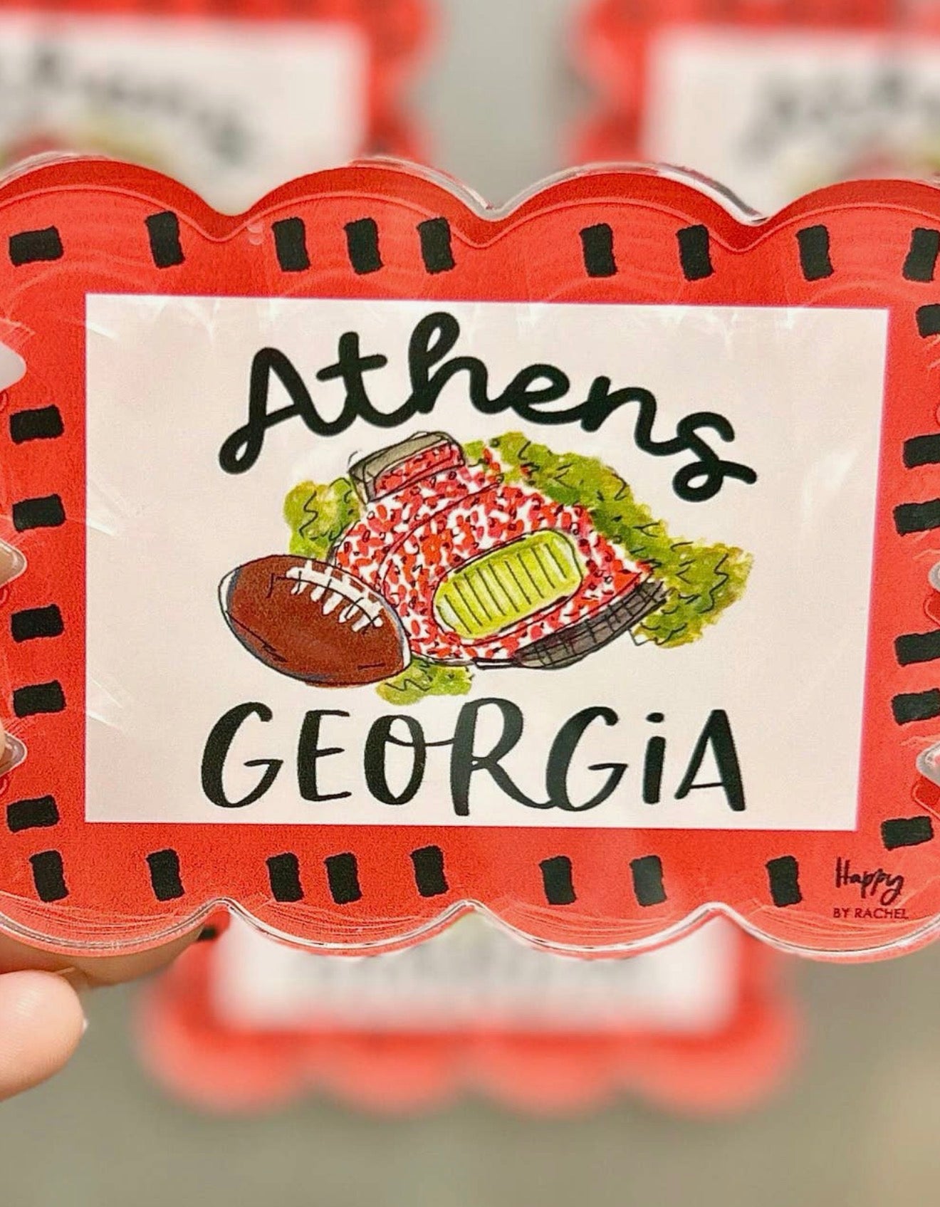 Athens magnet acrylic