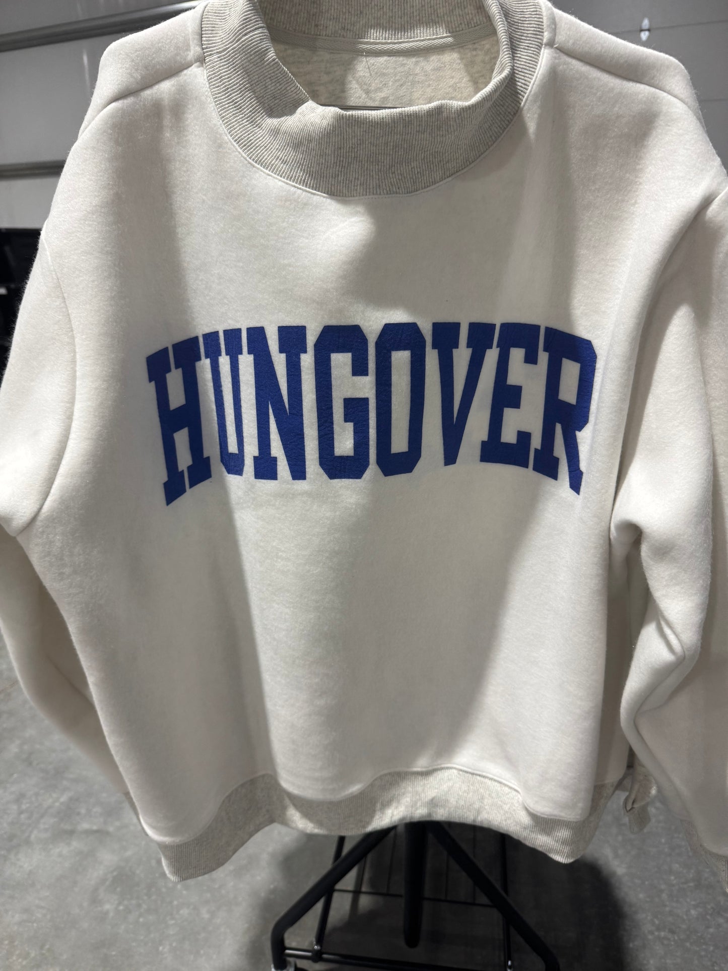 Reversible mock neck Tequila and hungover