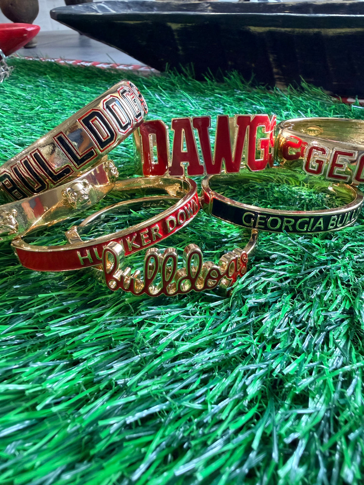Georgia Bulldog bangle licensed