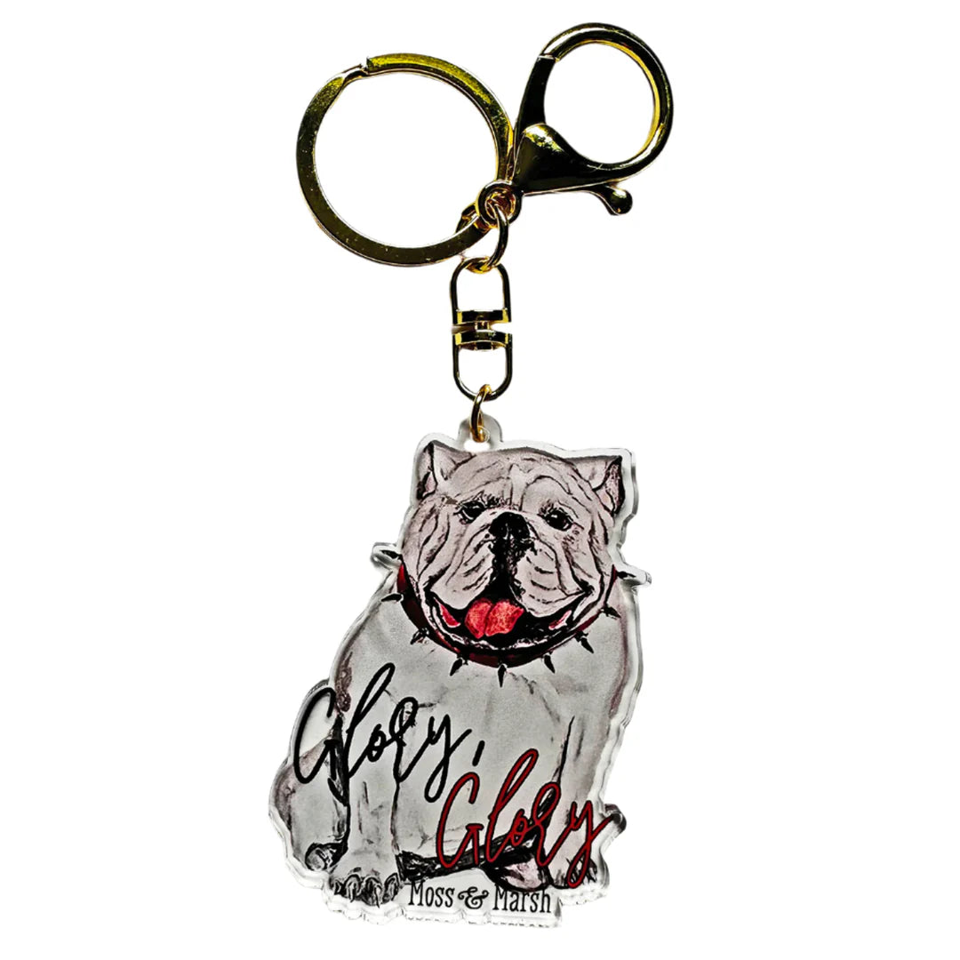 Acrylic dog key chain