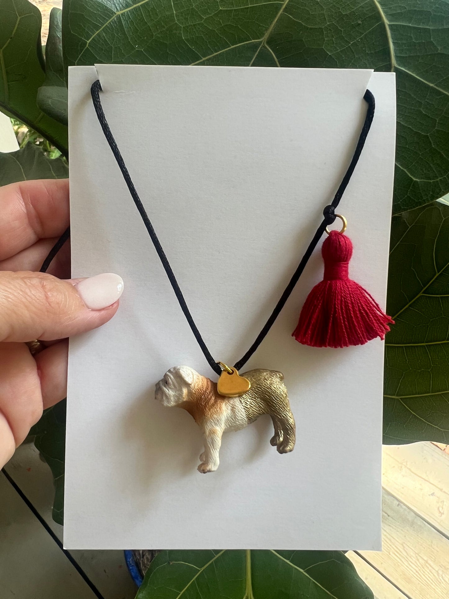 Handmade dog necklace