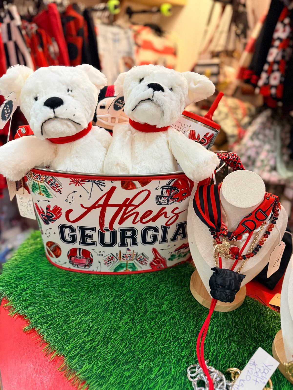 UGA Boom plushie bulldog