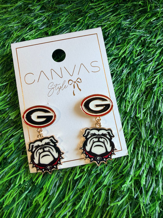 Licensed earrings UGA