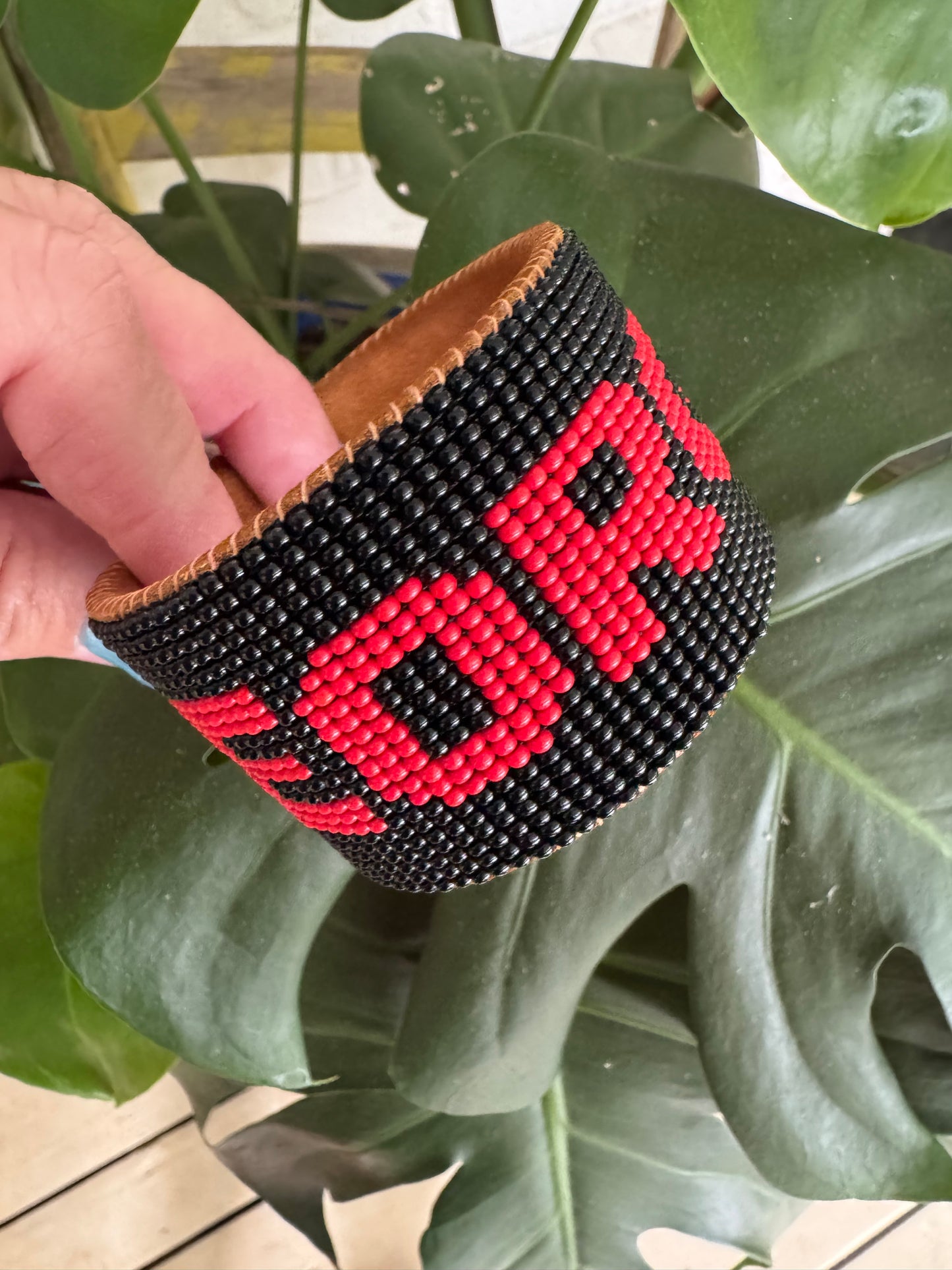 Beaded cuffs