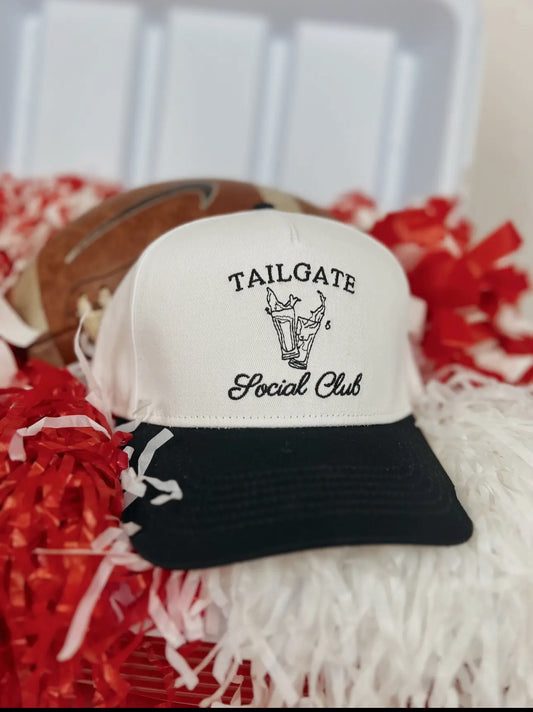 Hat tailgate social club embroidered