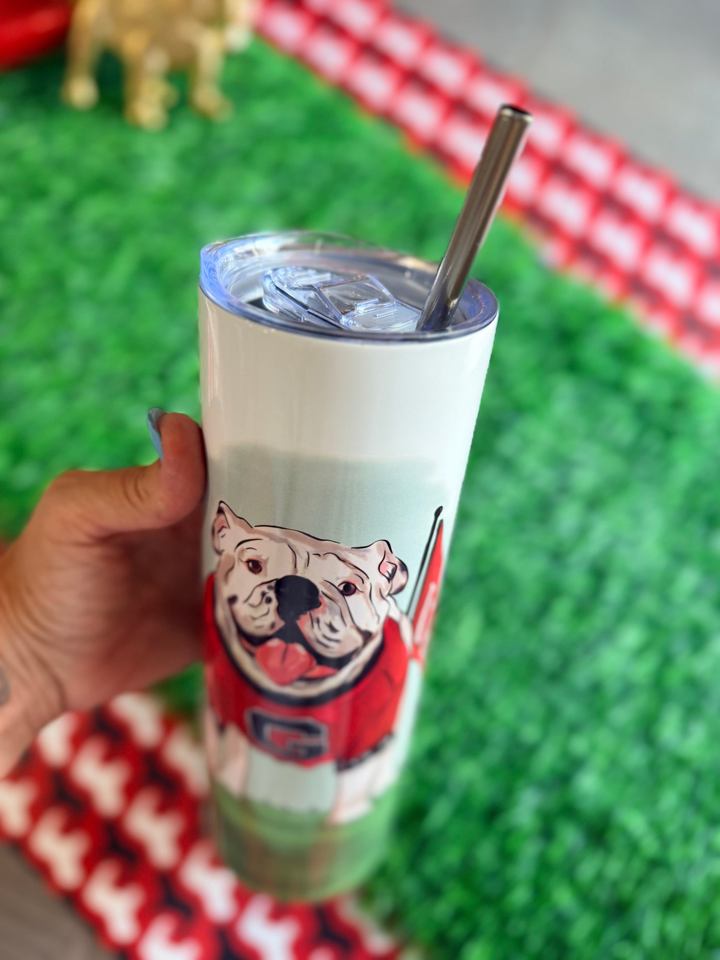 Bulldog tumbler licensed