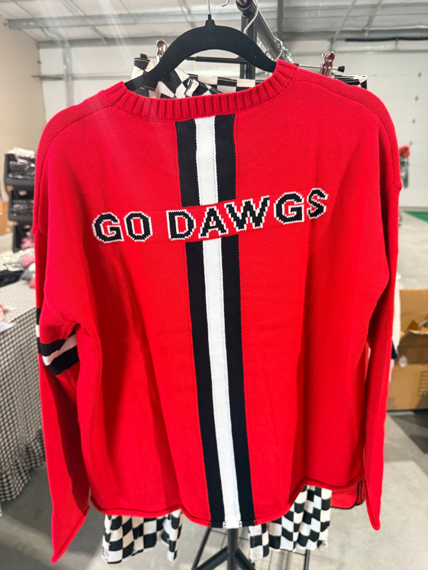 Licensed knit light  weight dawgs sweater