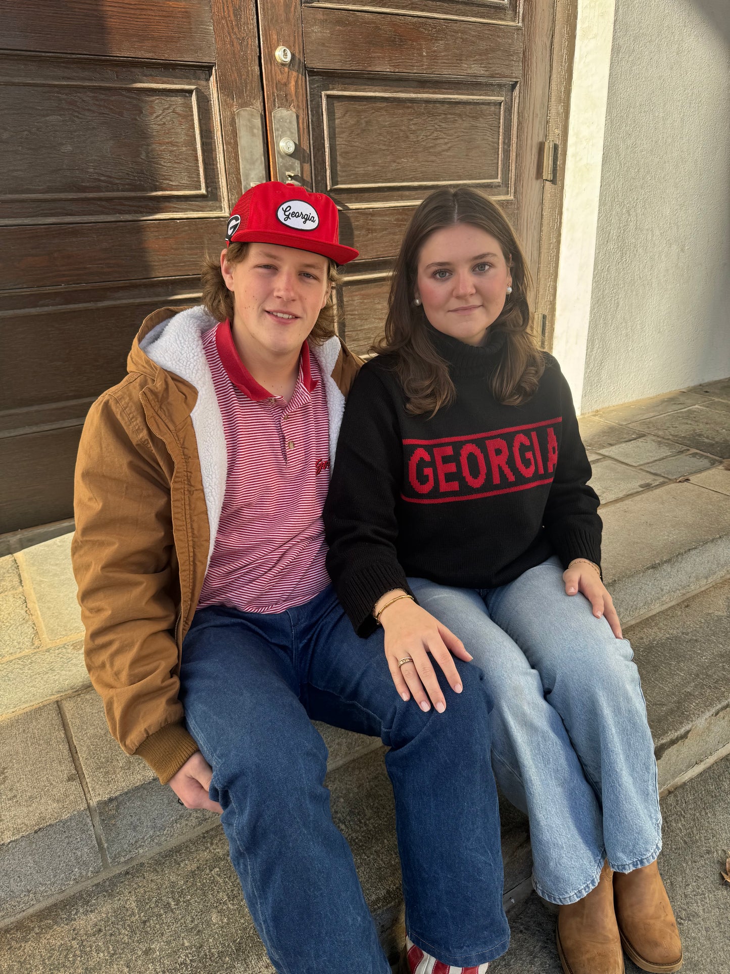 Licensed sweater black georgia