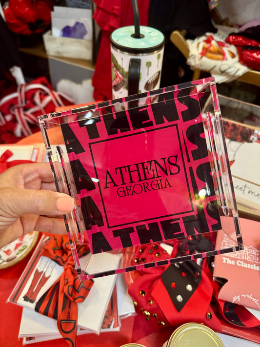 Acrylic tray small athens