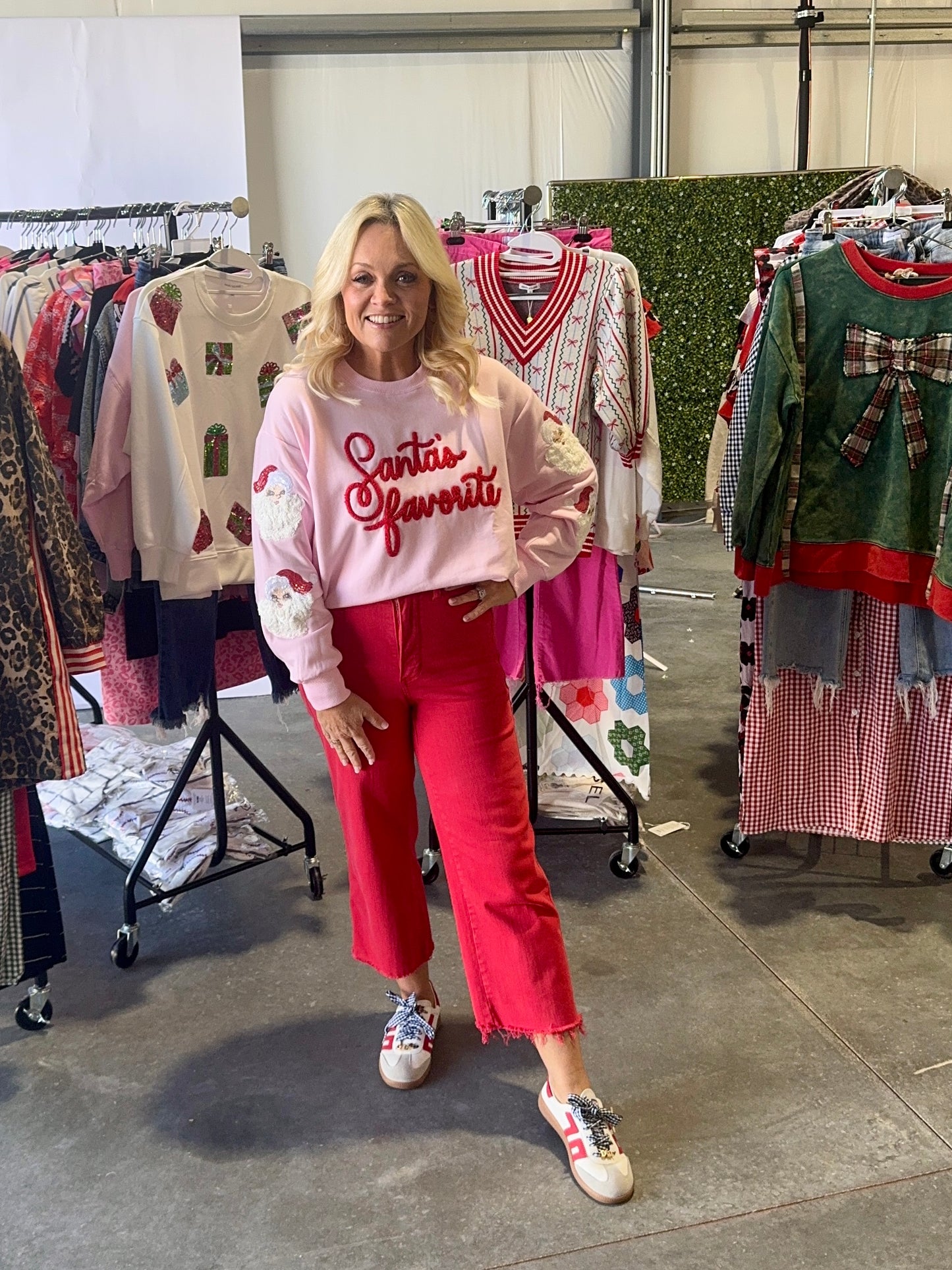 Santa’s favorite sweatshirt sequin