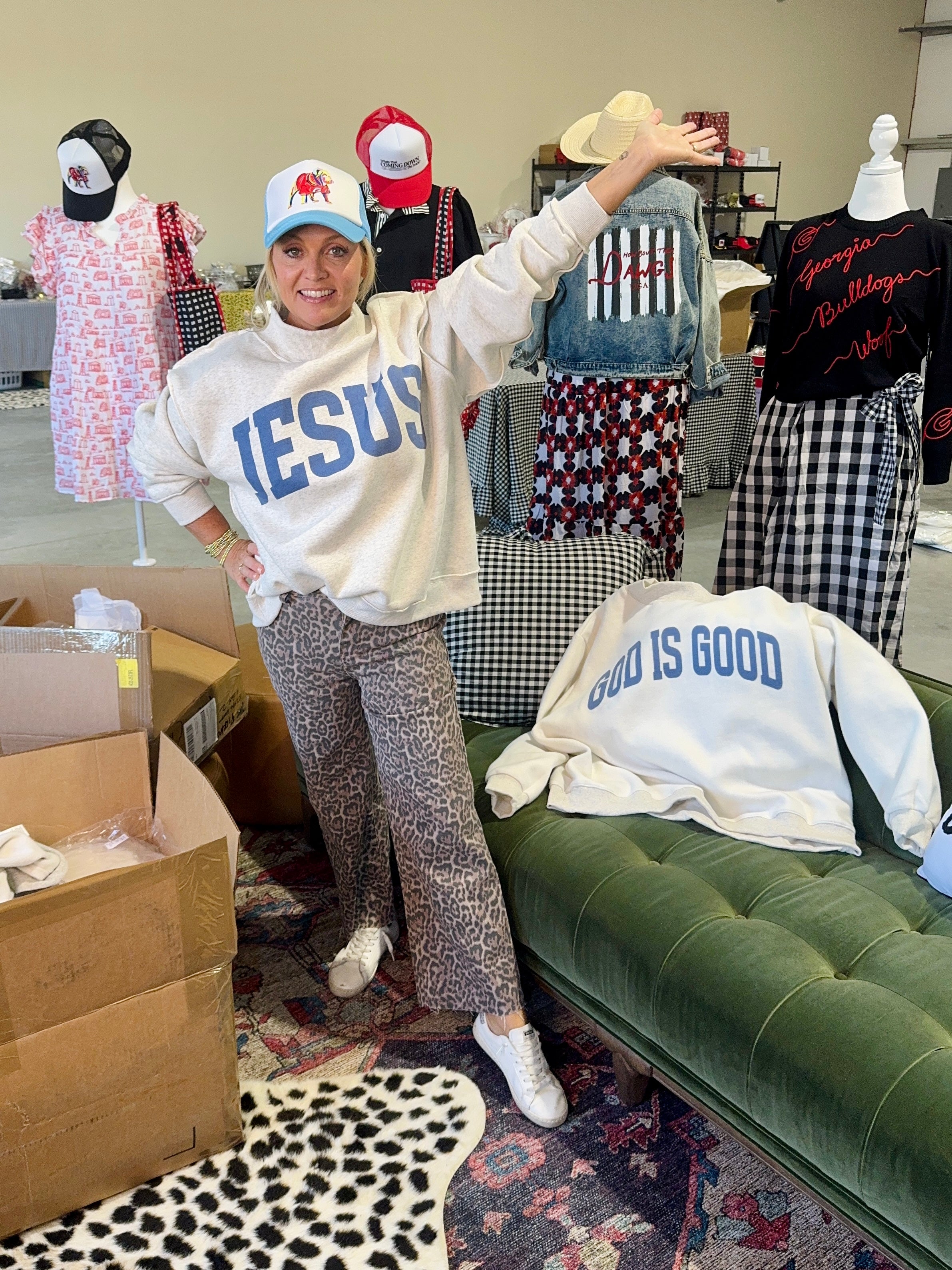 Pre sale! Won't ship till around Nov 30-Dec 3. mock neck “Jesus