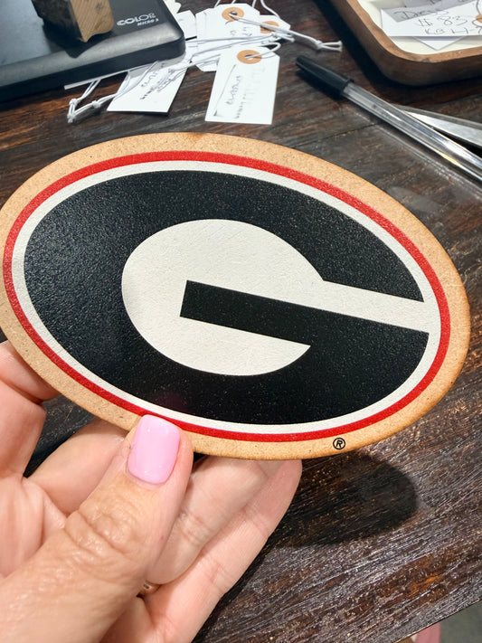 Wood licensed magnet