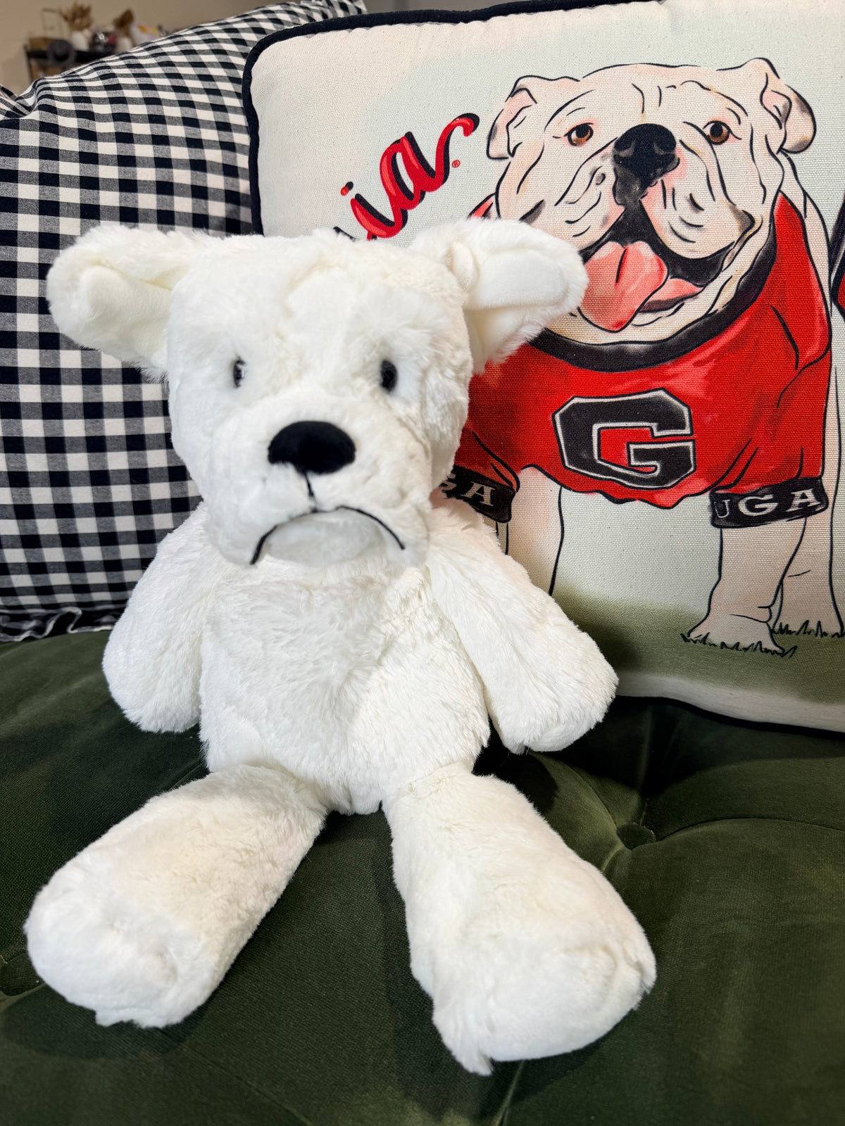 UGA Boom plushie bulldog