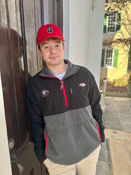 Licensed Georgia G hat red