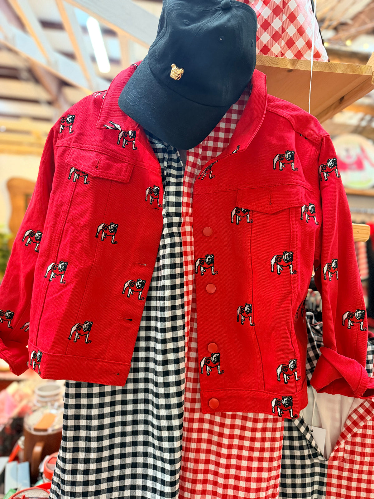 The Tailgate Twill Logo Jacket Georgia