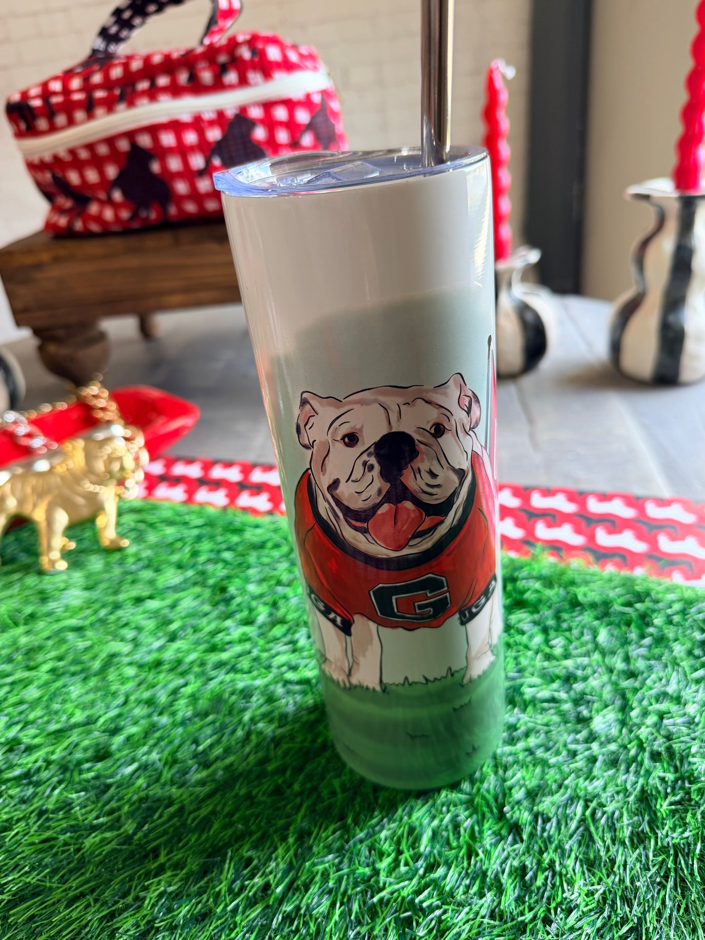 Bulldog tumbler licensed
