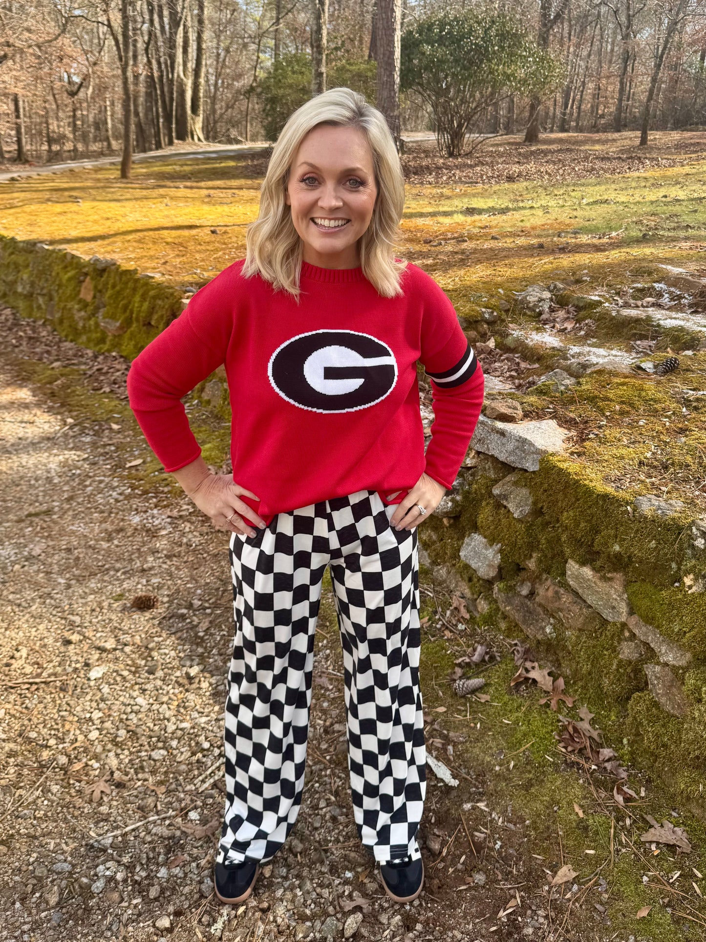 Licensed knit light  weight dawgs sweater