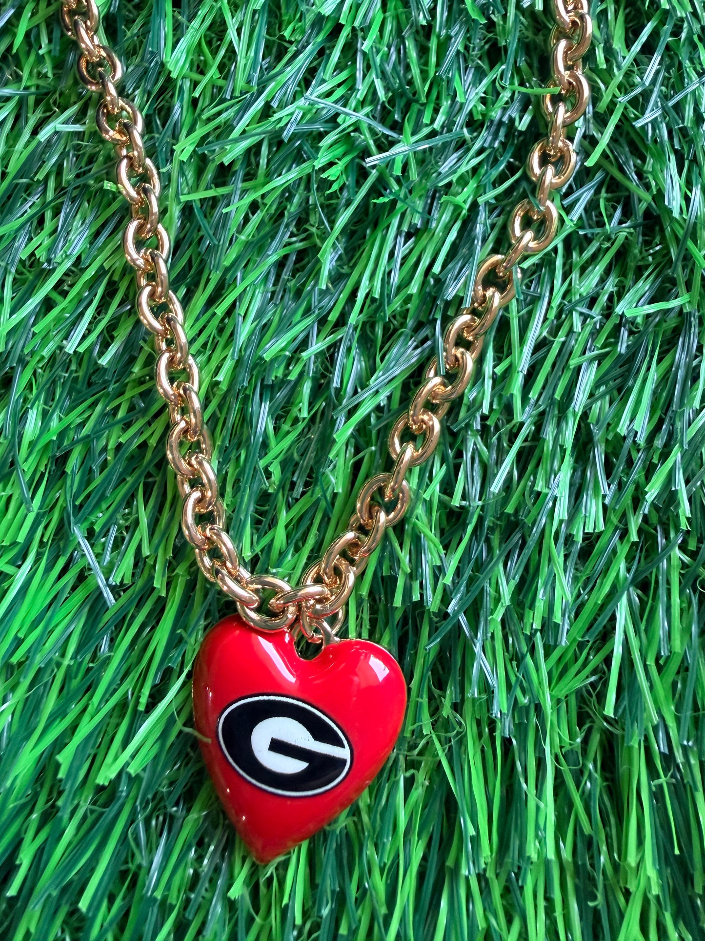 Georgia heart necklace licensed