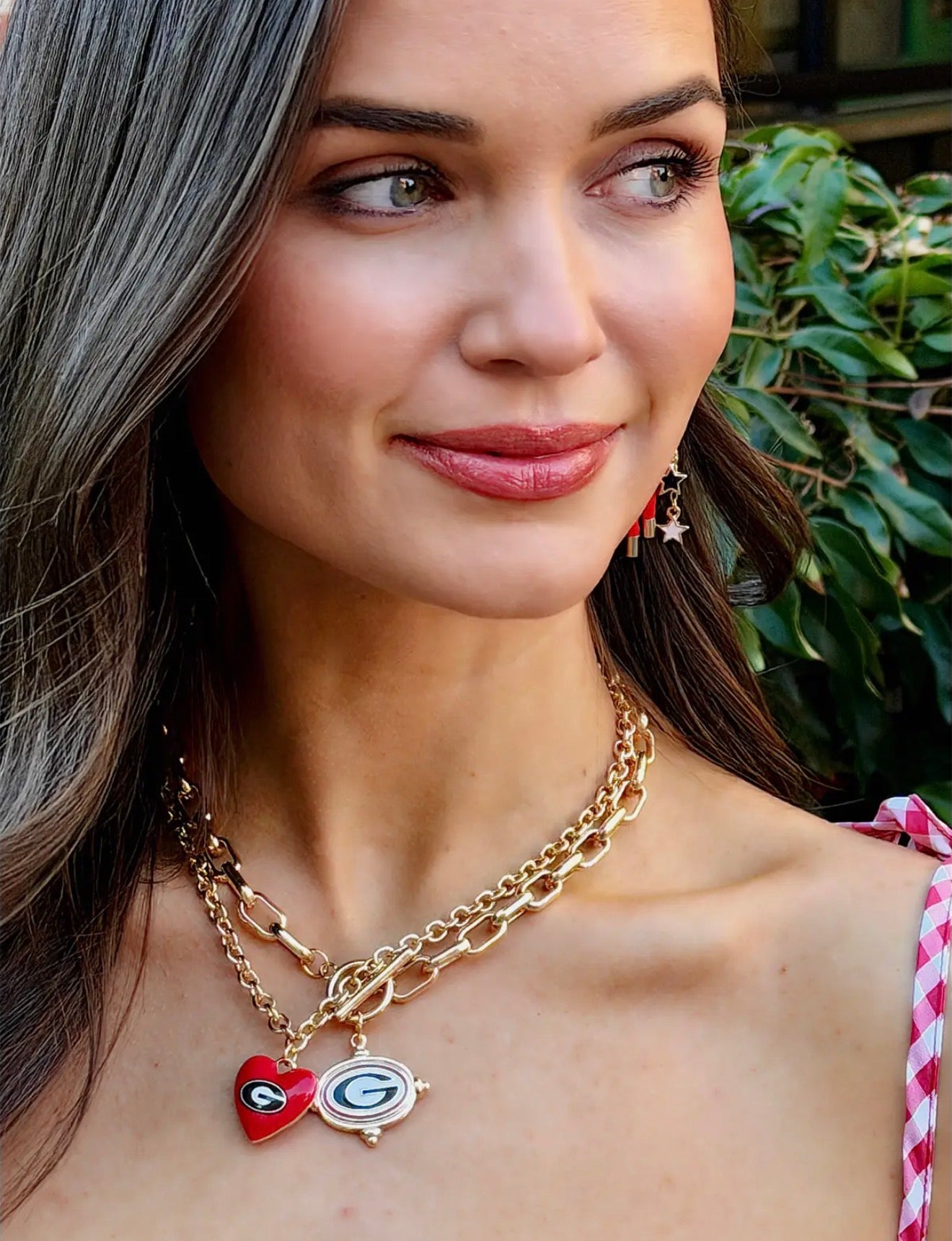 Georgia heart necklace licensed