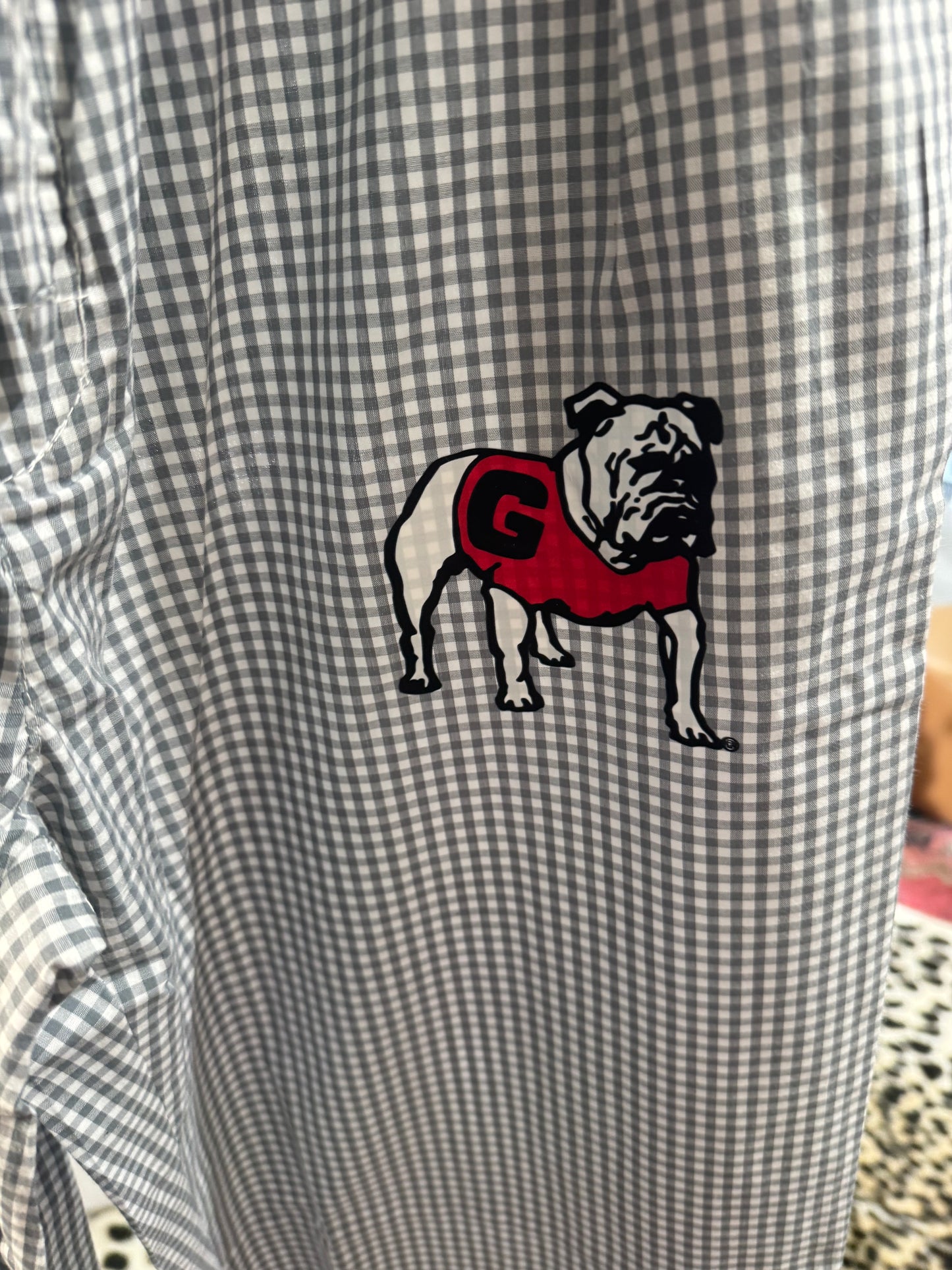 Gray mens checked sleep pants men’s licensed