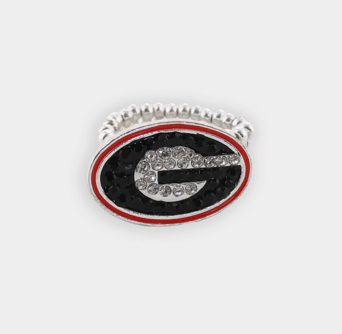 Stretchy ring logo licensed
