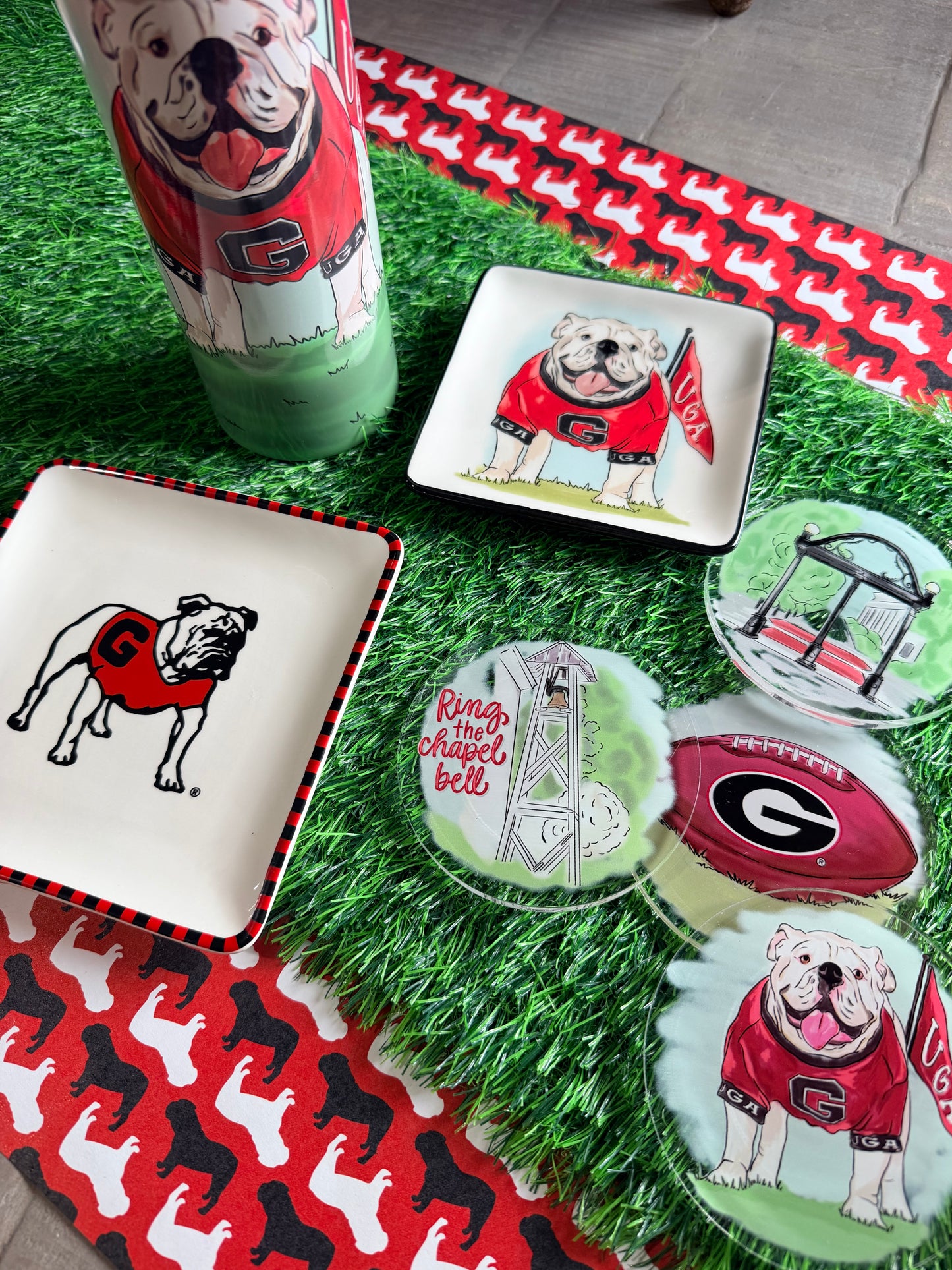 Trinket tray licensed bulldog