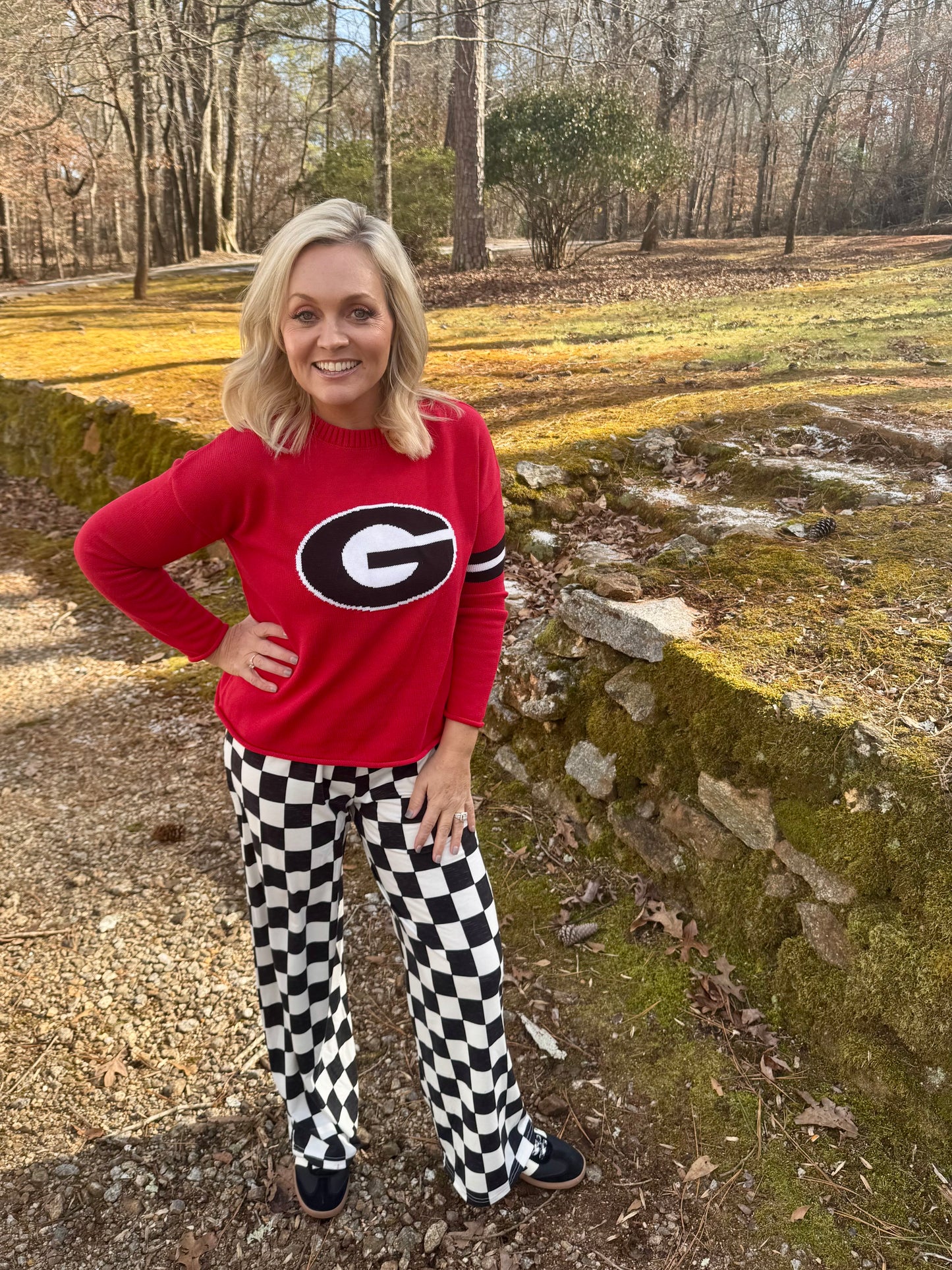 Licensed knit light  weight dawgs sweater