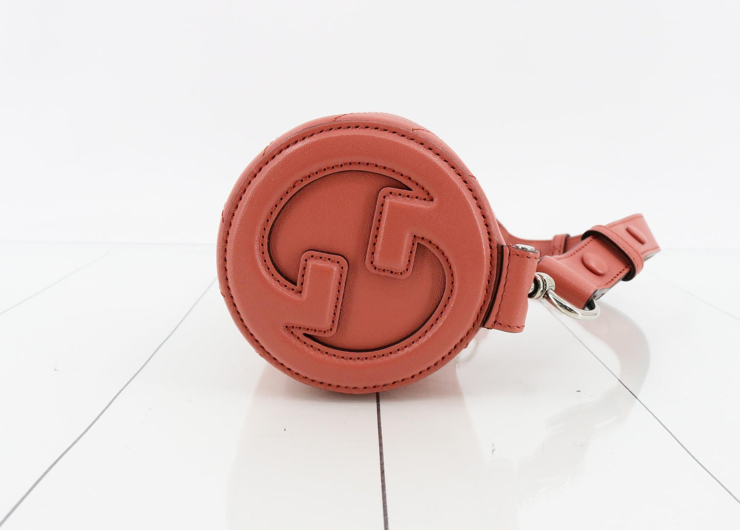 Gucci Blondi one shoulder pink bag with dust bag pre loved
