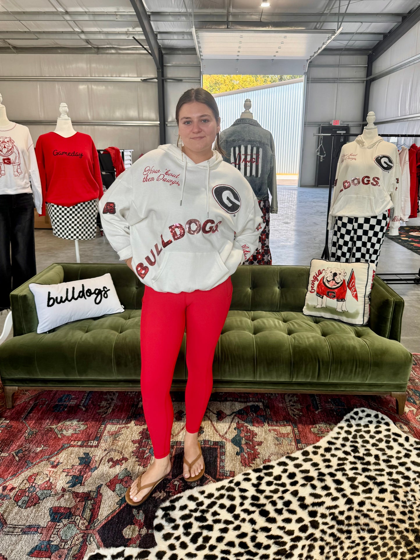 Sweatshirt oversized licensed hoodie sequin and embroidered