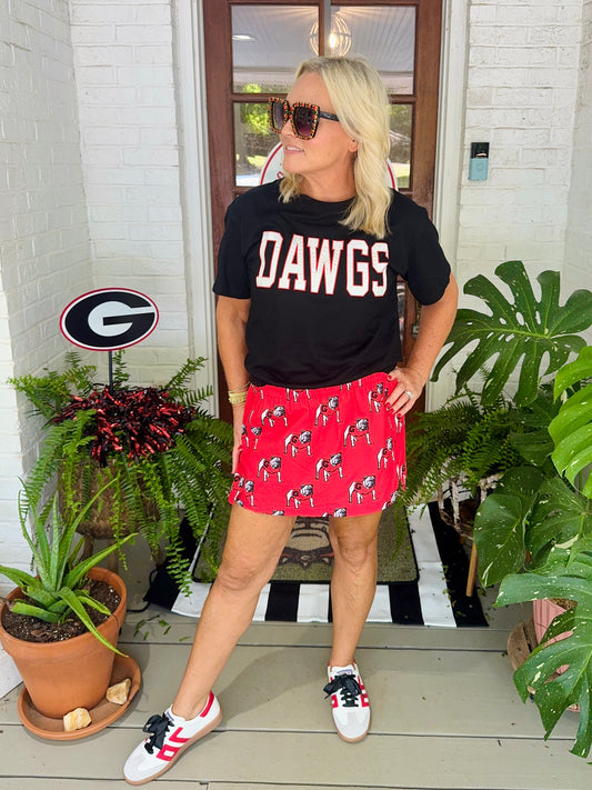 Poplin skirt georgia licensed