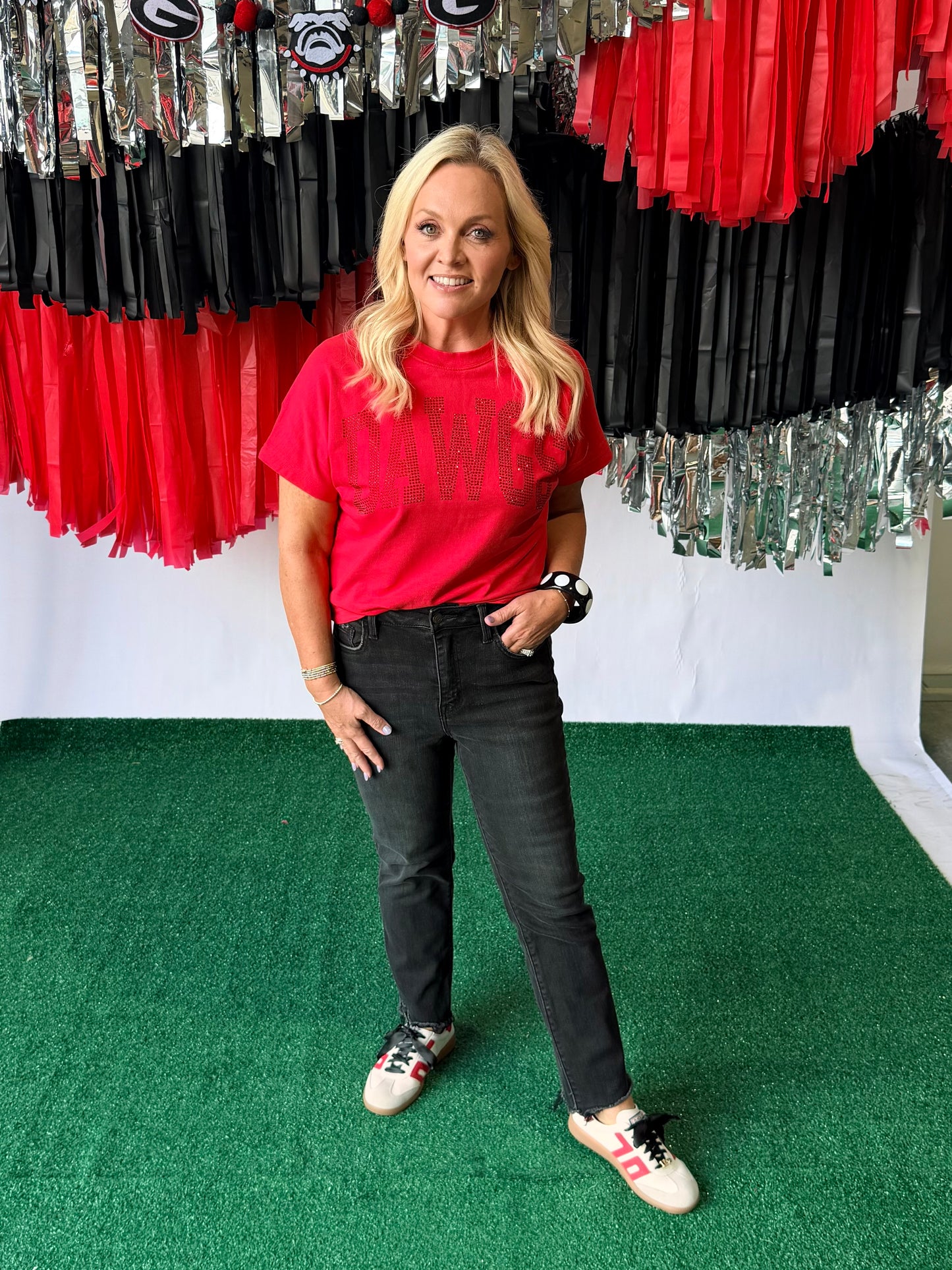 Dawgs rhinestone tee licensed