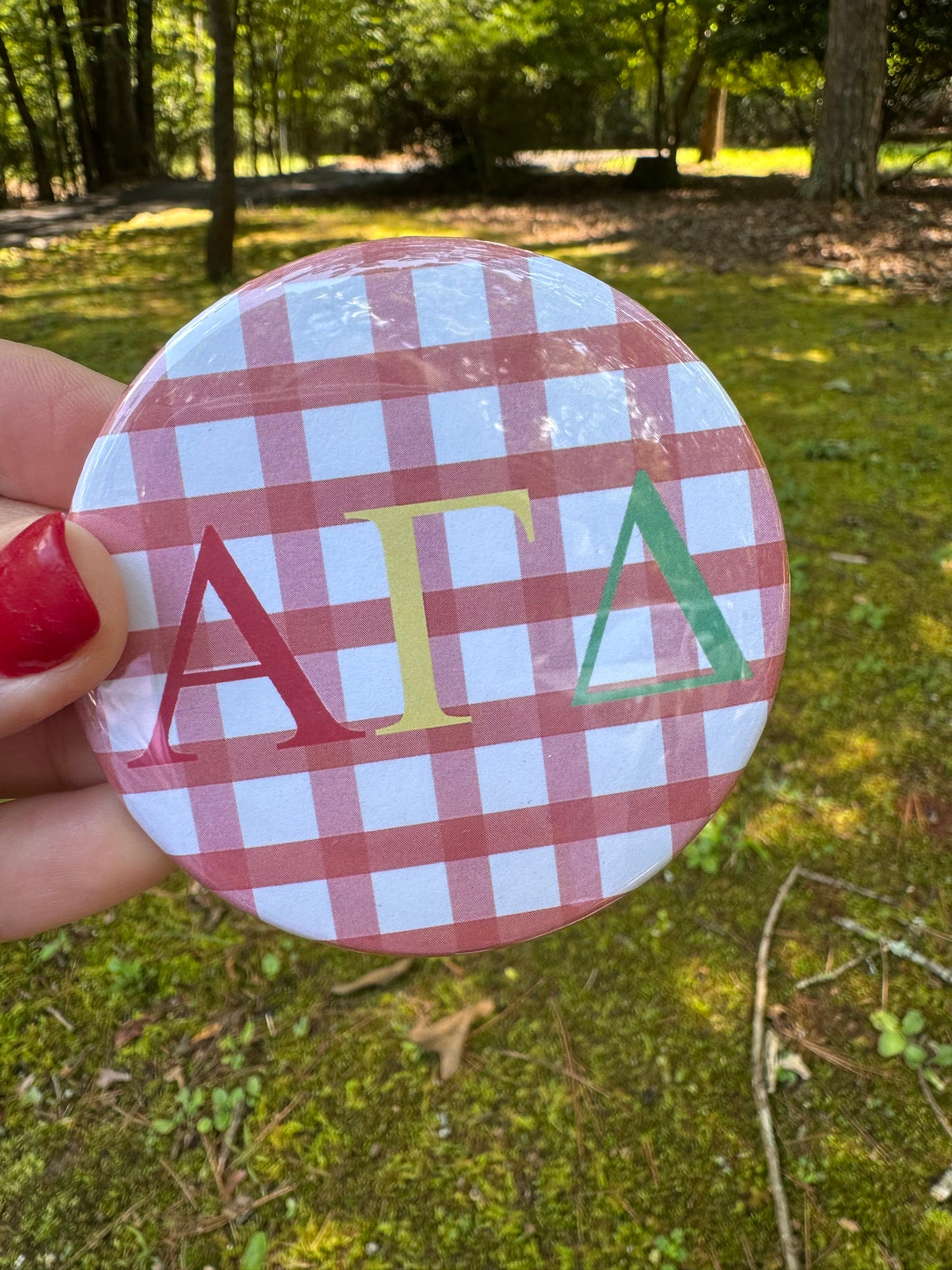 Alpha gam sorority pins