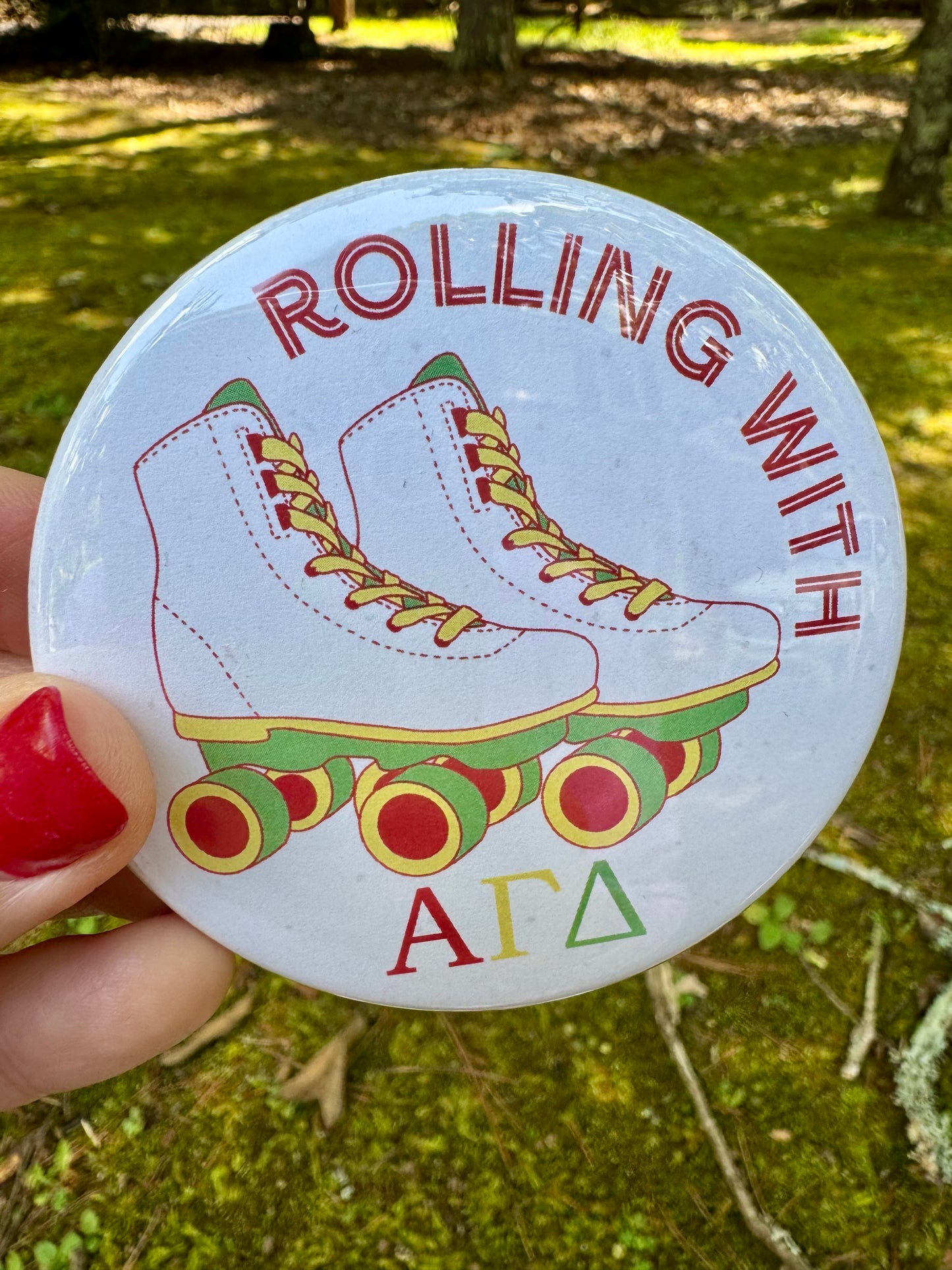 Alpha gam sorority pins